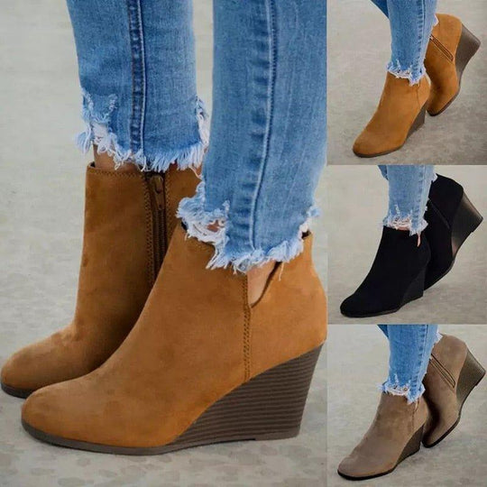 Haven Ankle Booties - Klazzi Fashion Boutique