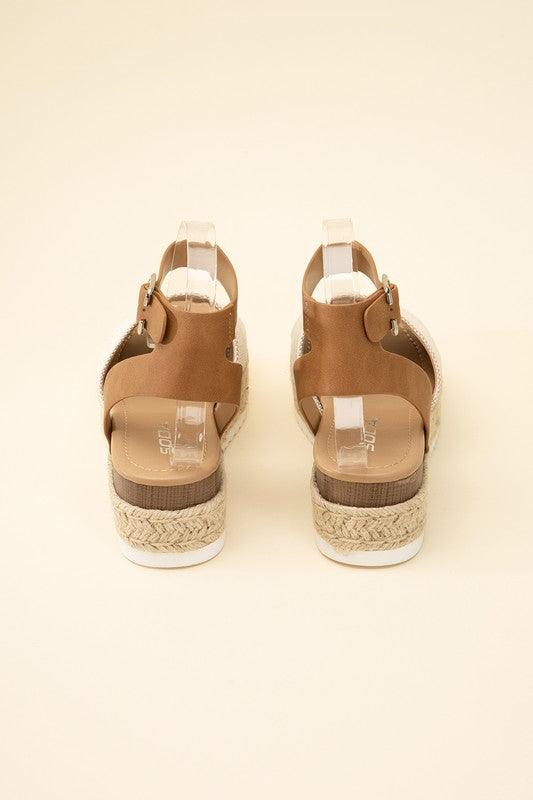 Hayden Espadrille Ankle Sandals - Klazzi Fashion Boutique