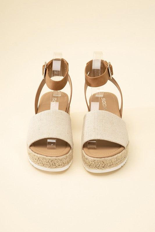 Hayden Espadrille Ankle Sandals - Klazzi Fashion Boutique