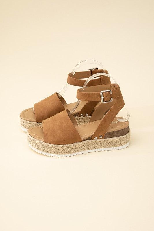 Hayden Espadrille Ankle Sandals - Klazzi Fashion Boutique