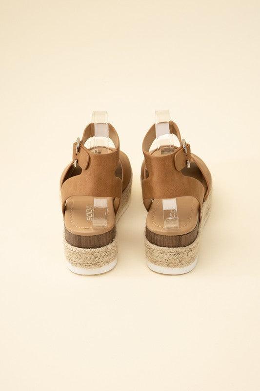 Hayden Espadrille Ankle Sandals - Klazzi Fashion Boutique