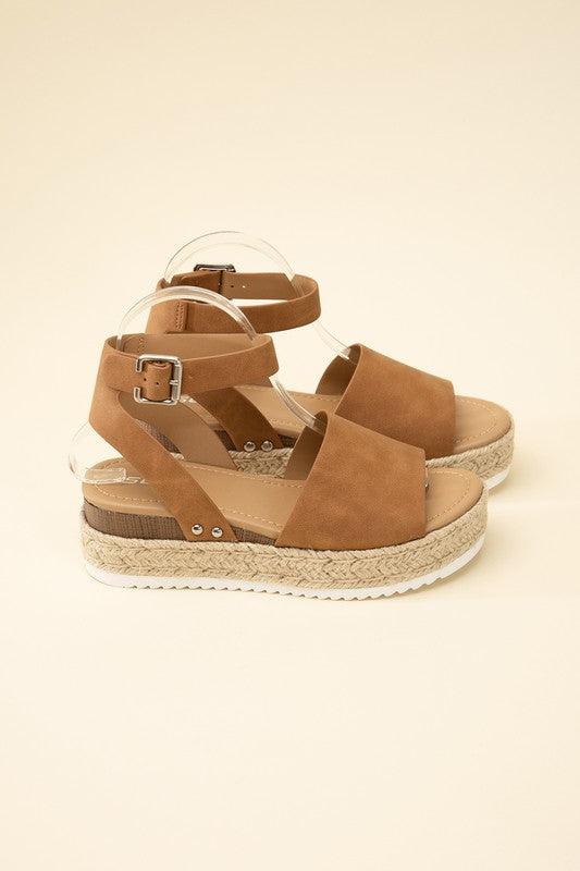 Hayden Espadrille Ankle Sandals - Klazzi Fashion Boutique