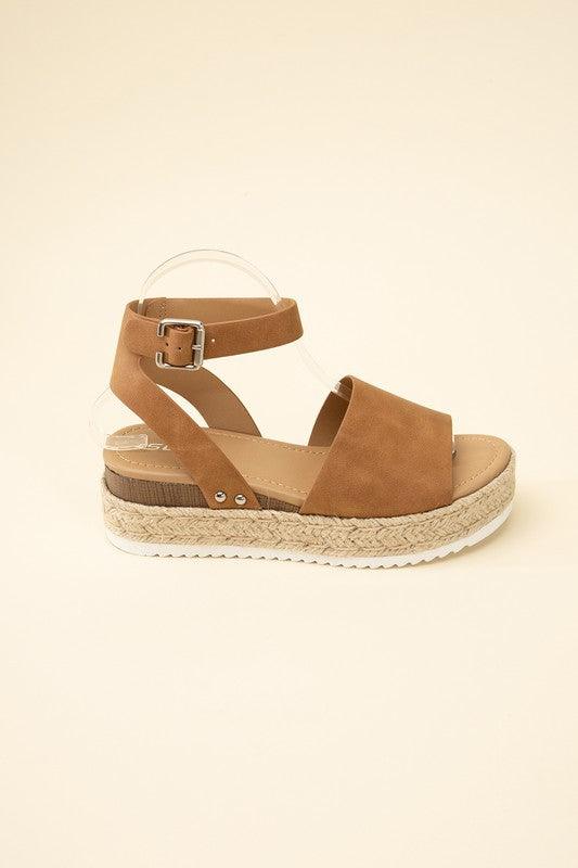 Hayden Espadrille Ankle Sandals - Klazzi Fashion Boutique