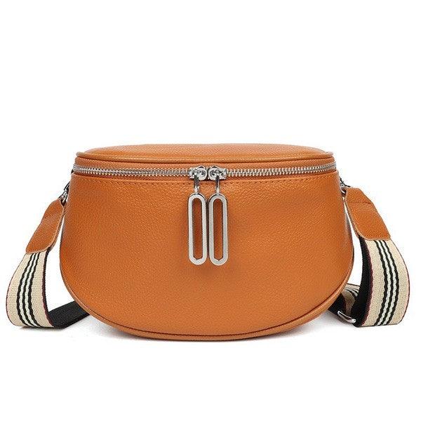 Hazel Genuine Leather Sling Bag - Klazzi Fashion Boutique