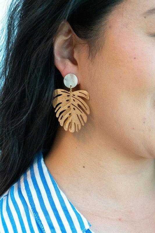 Ivory Belize Earrings - Klazzi Fashion Boutique