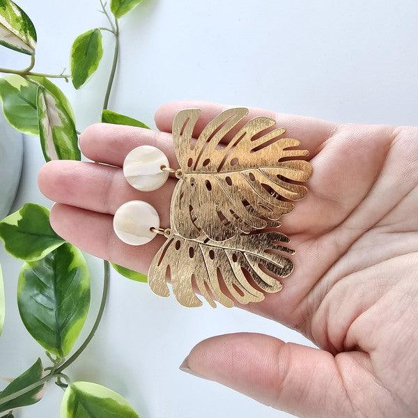 Ivory Belize Earrings - Klazzi Fashion Boutique