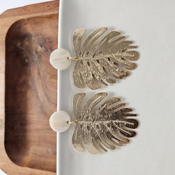 Ivory Belize Earrings - Klazzi Fashion Boutique