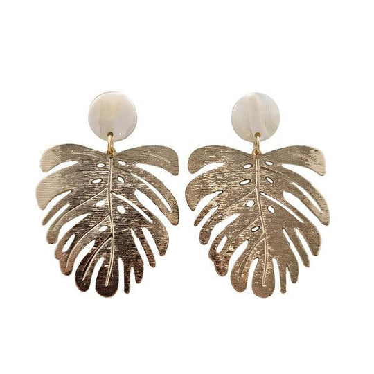 Ivory Belize Earrings - Klazzi Fashion Boutique