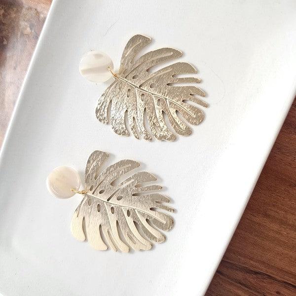 Ivory Belize Earrings - Klazzi Fashion Boutique