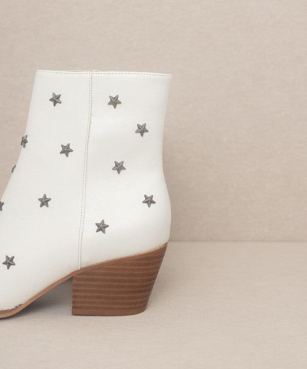 Ivy Studded Stars Western Boots - Klazzi Fashion Boutique