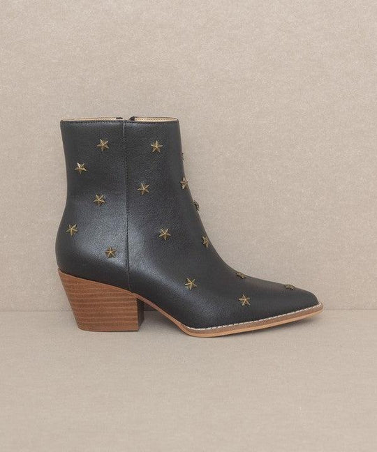 Ivy Studded Stars Western Boots - Klazzi Fashion Boutique