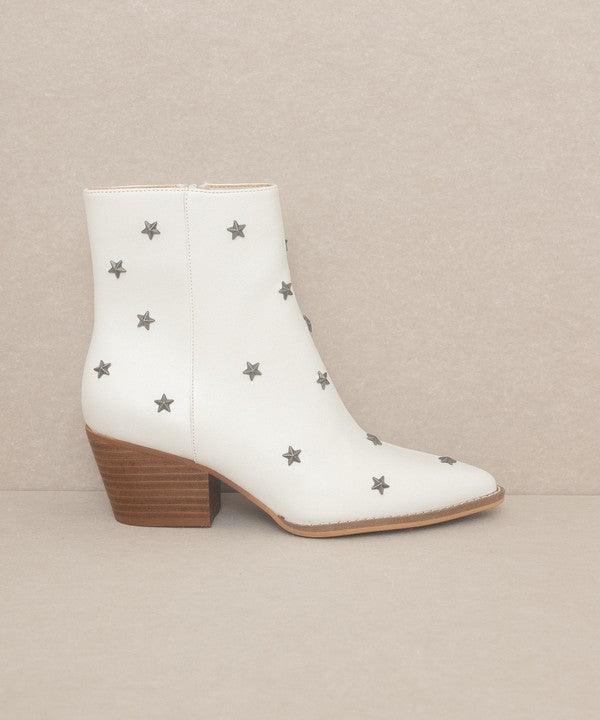 Ivy Studded Stars Western Boots - Klazzi Fashion Boutique