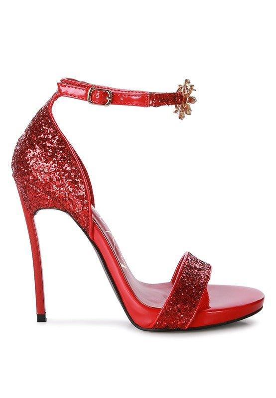 Josie Glitter Stiletto Heels - Klazzi Fashion Boutique