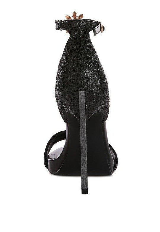 Josie Glitter Stiletto Heels - Klazzi Fashion Boutique