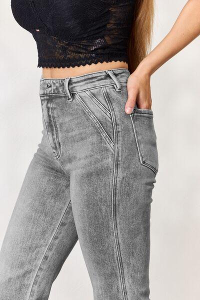 Kancan Alexis High Waist Slim Flare Denim - Klazzi Fashion Boutique