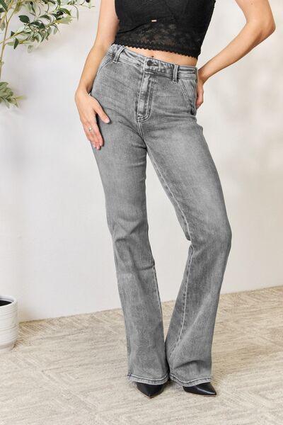 Kancan Alexis High Waist Slim Flare Denim - Klazzi Fashion Boutique