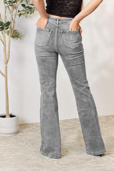 Kancan Alexis High Waist Slim Flare Denim - Klazzi Fashion Boutique