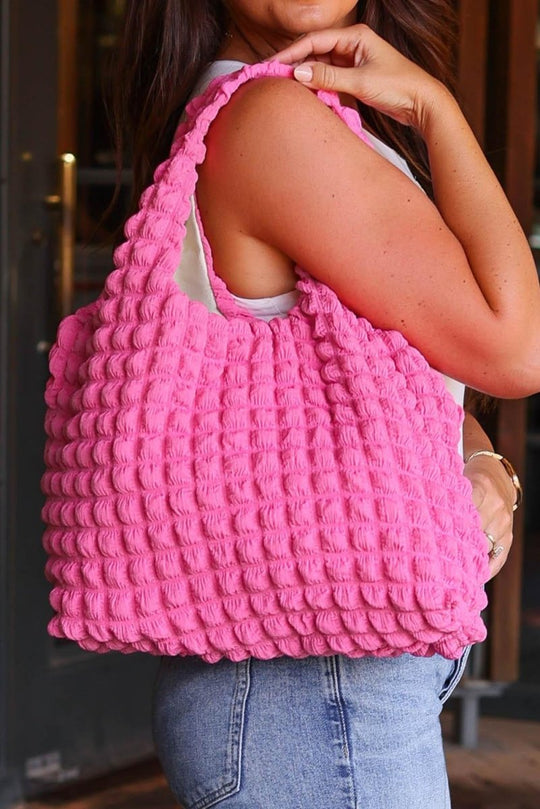 Kathy Bubble Pleated Bag - Klazzi Fashion Boutique