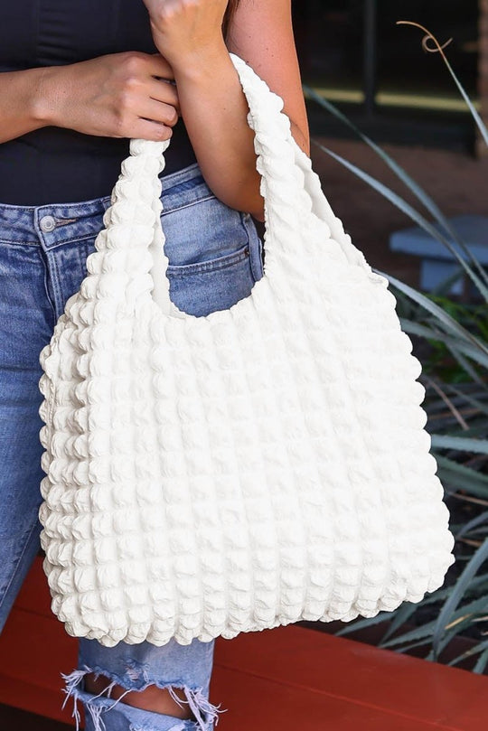 Kathy Bubble Pleated Bag - Klazzi Fashion Boutique