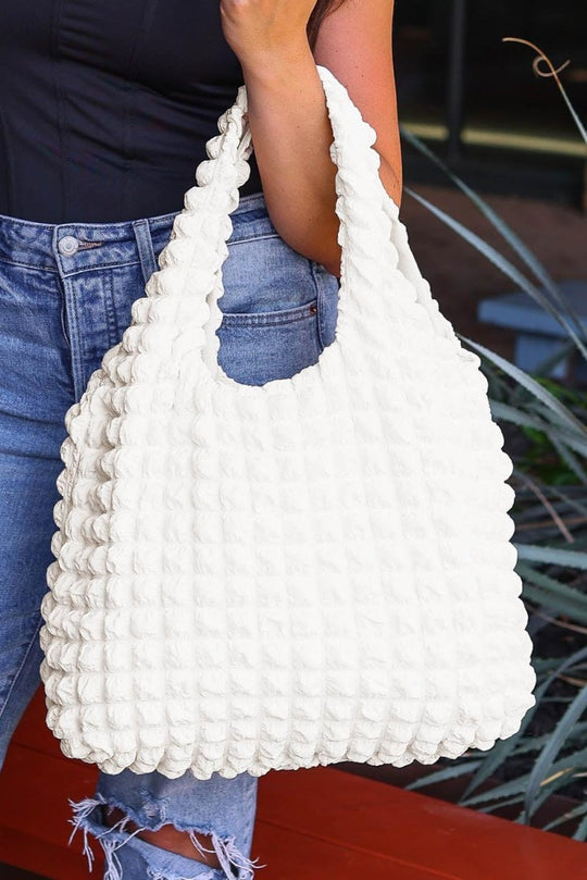 Kathy Bubble Pleated Bag - Klazzi Fashion Boutique