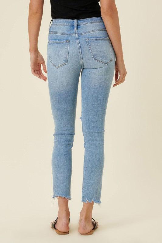 Kendall High Waisted Skinny - Klazzi Fashion Boutique