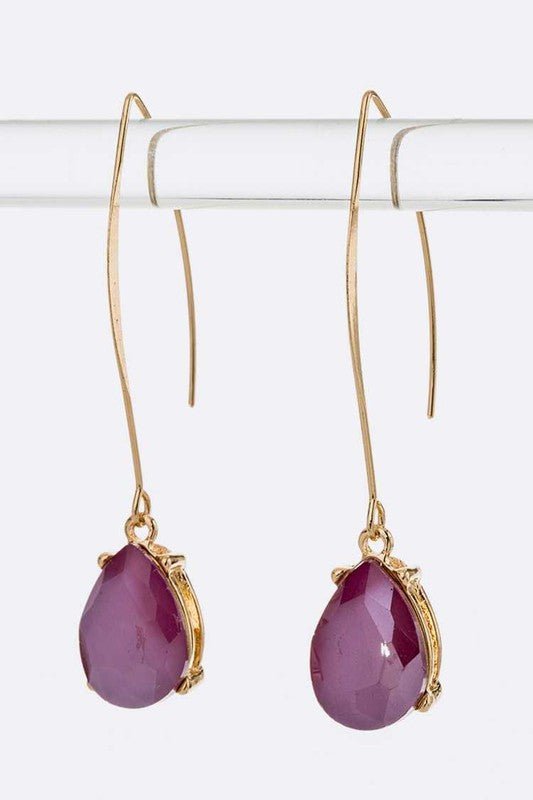 Kenzie Teardrop Earrings - Klazzi Fashion Boutique