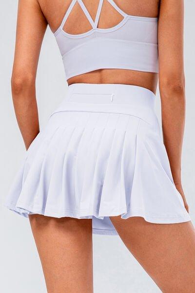 Kourtnee Activewear Pleated Skirt - Klazzi Fashion Boutique