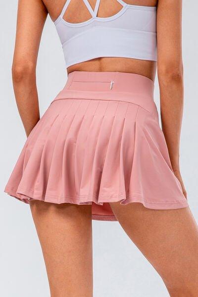 Kourtnee Activewear Pleated Skirt - Klazzi Fashion Boutique