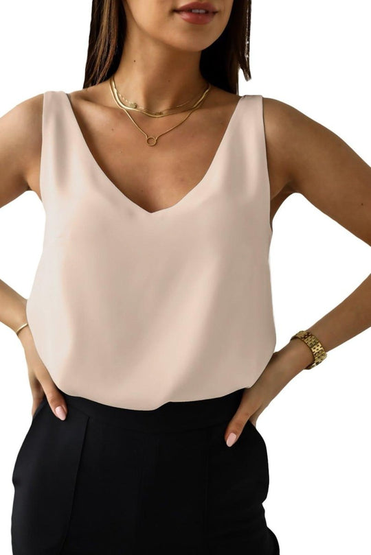 Loose Flirty Tank Top - Klazzi Fashion Boutique