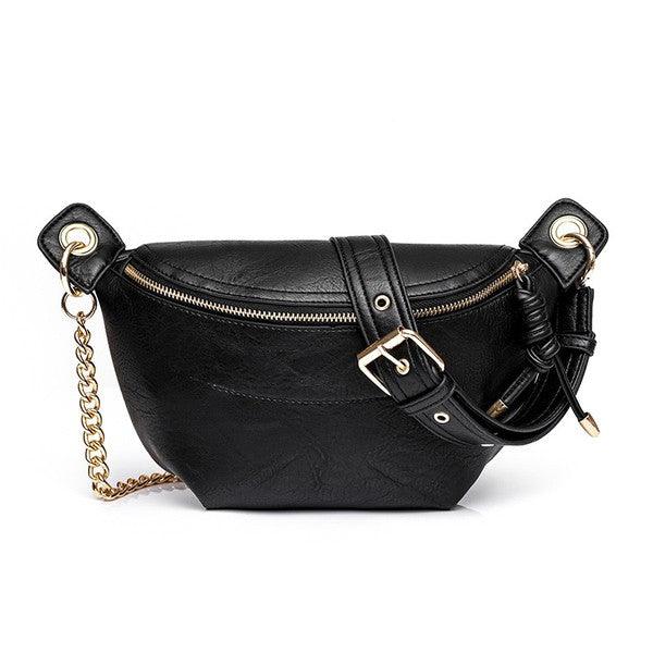 Luxe Sling Belt Convertible Bum Bag - Klazzi Fashion Boutique