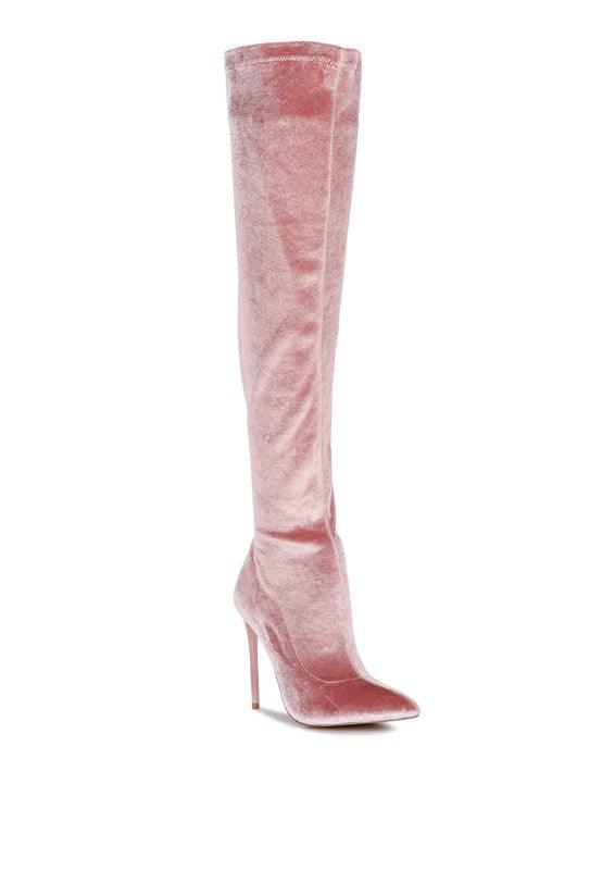 Madmiss Stiletto Calf Boots - Klazzi Fashion Boutique