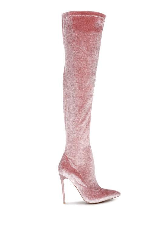 Madmiss Stiletto Calf Boots - Klazzi Fashion Boutique