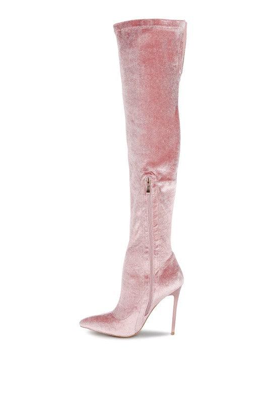 Madmiss Stiletto Calf Boots - Klazzi Fashion Boutique