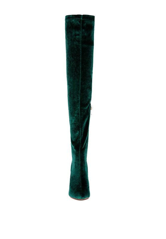 Madmiss Stiletto Calf Boots - Klazzi Fashion Boutique