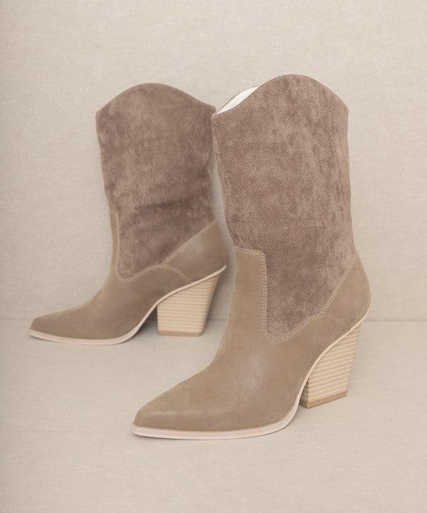 Marlo OASIS SOCIETY Western Boots - Klazzi Fashion Boutique