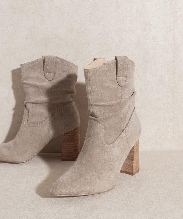 Mavis Western Style Bootie - Klazzi Fashion Boutique