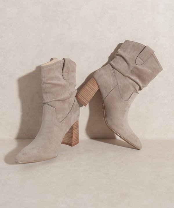 Mavis Western Style Bootie - Klazzi Fashion Boutique