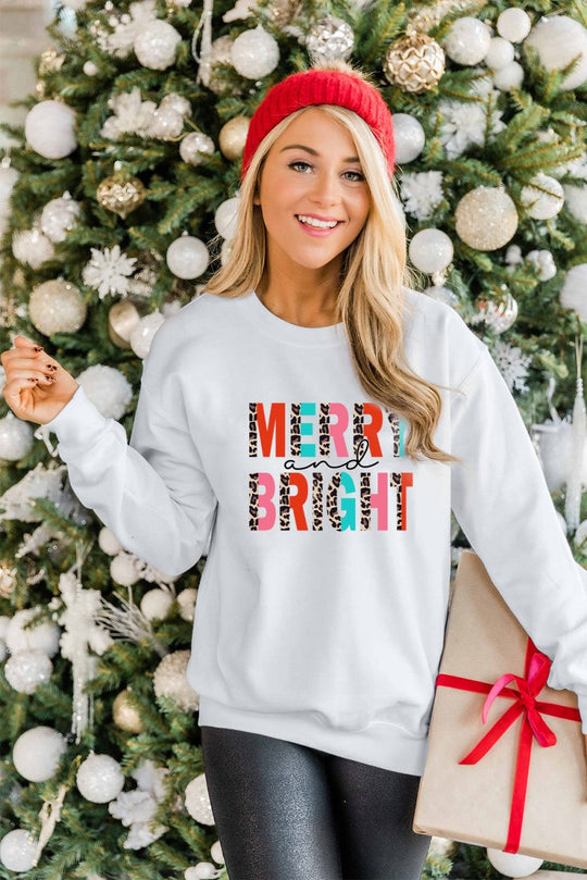 MERRY and BRIGHT Leopard Sweater - Klazzi Fashion Boutique