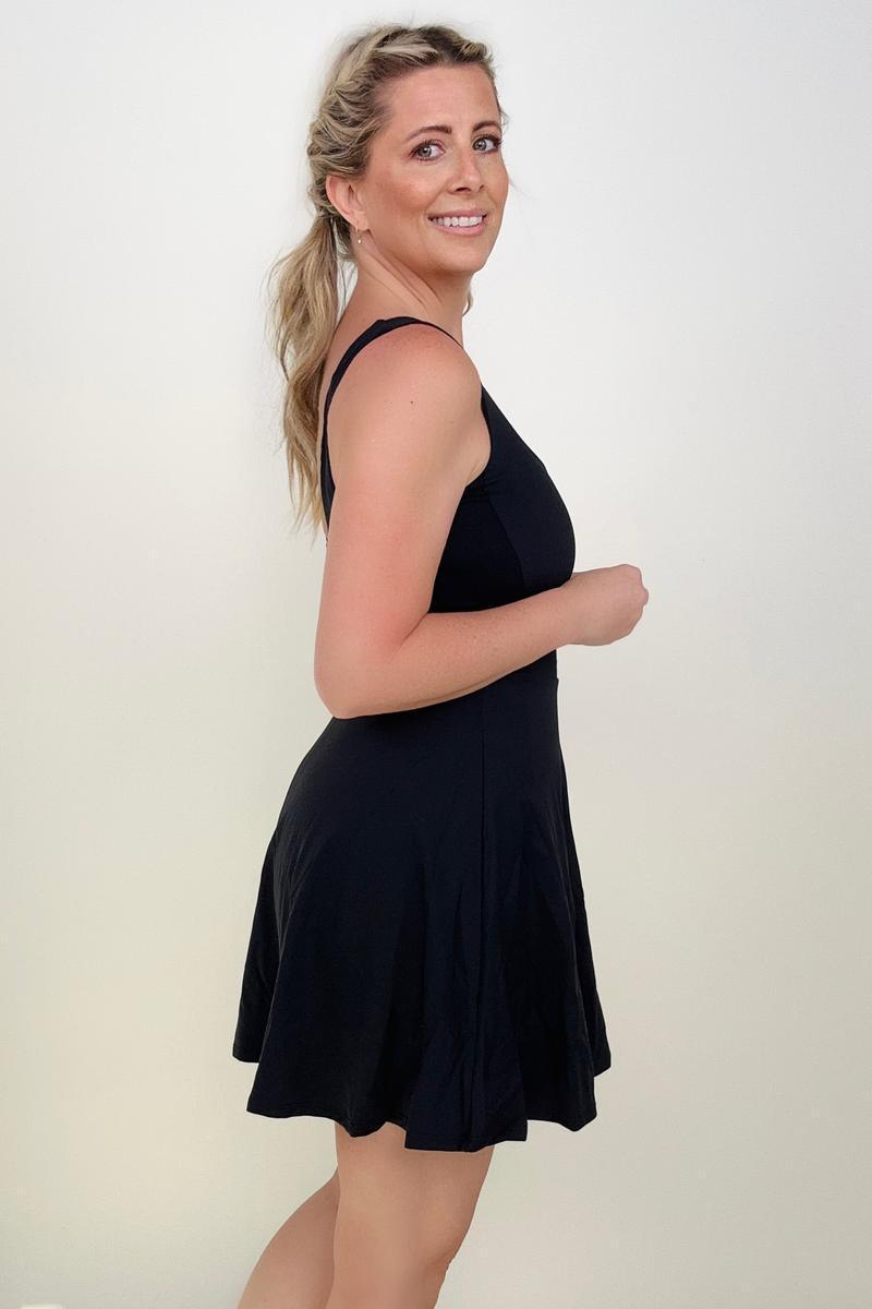 Mini Tank Athleisure Dress - Klazzi Fashion Boutique