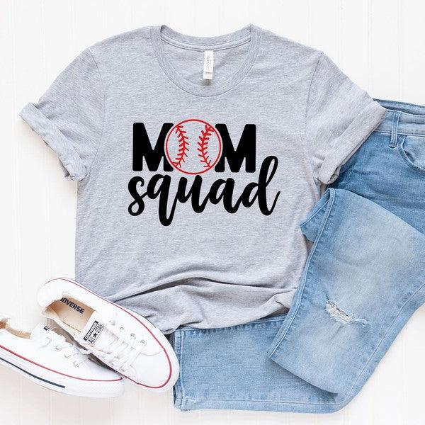 Mom Squad Baseball Graphic Tee