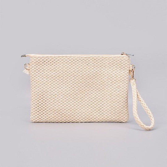 Nacey Crochet Tassel Clutch - Klazzi Fashion Boutique