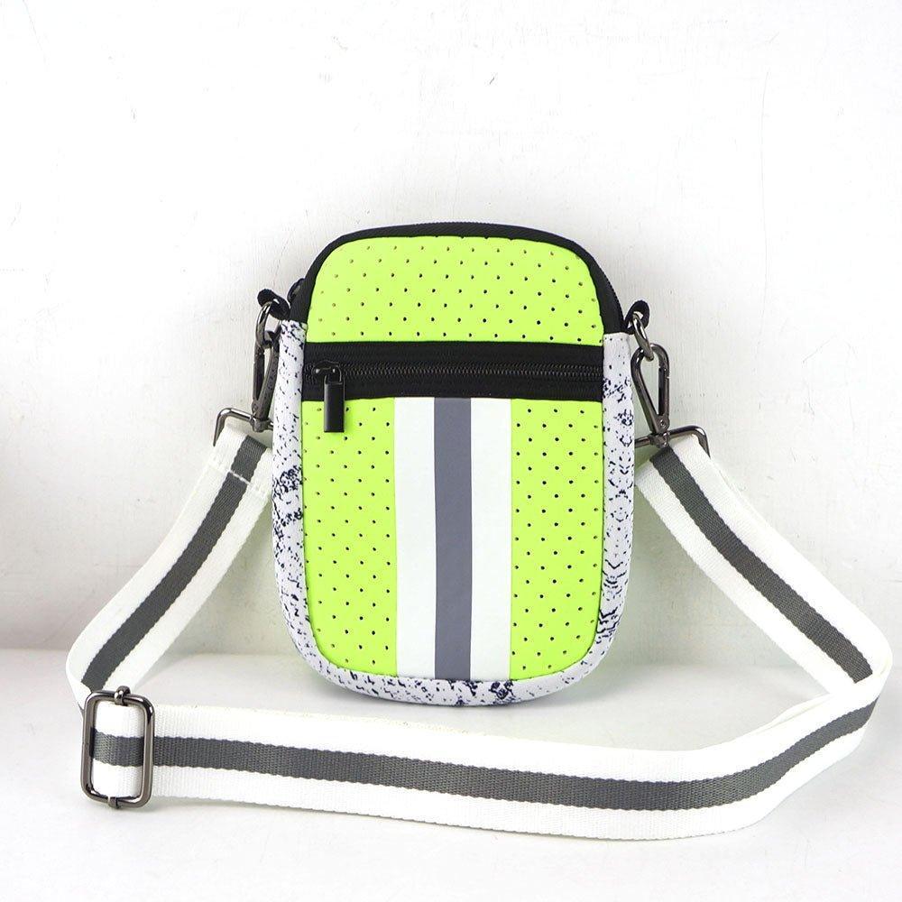 Neoprene Mini Crossbody Bag - Klazzi Fashion Boutique