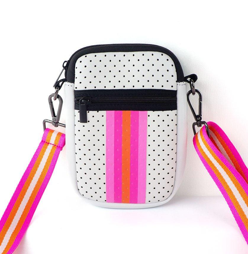 Neoprene Mini Crossbody Bag - Klazzi Fashion Boutique