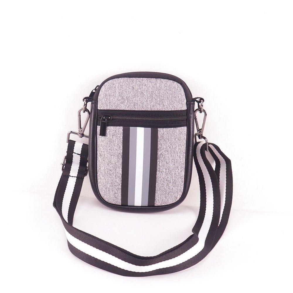 Neoprene Mini Crossbody Bag - Klazzi Fashion Boutique