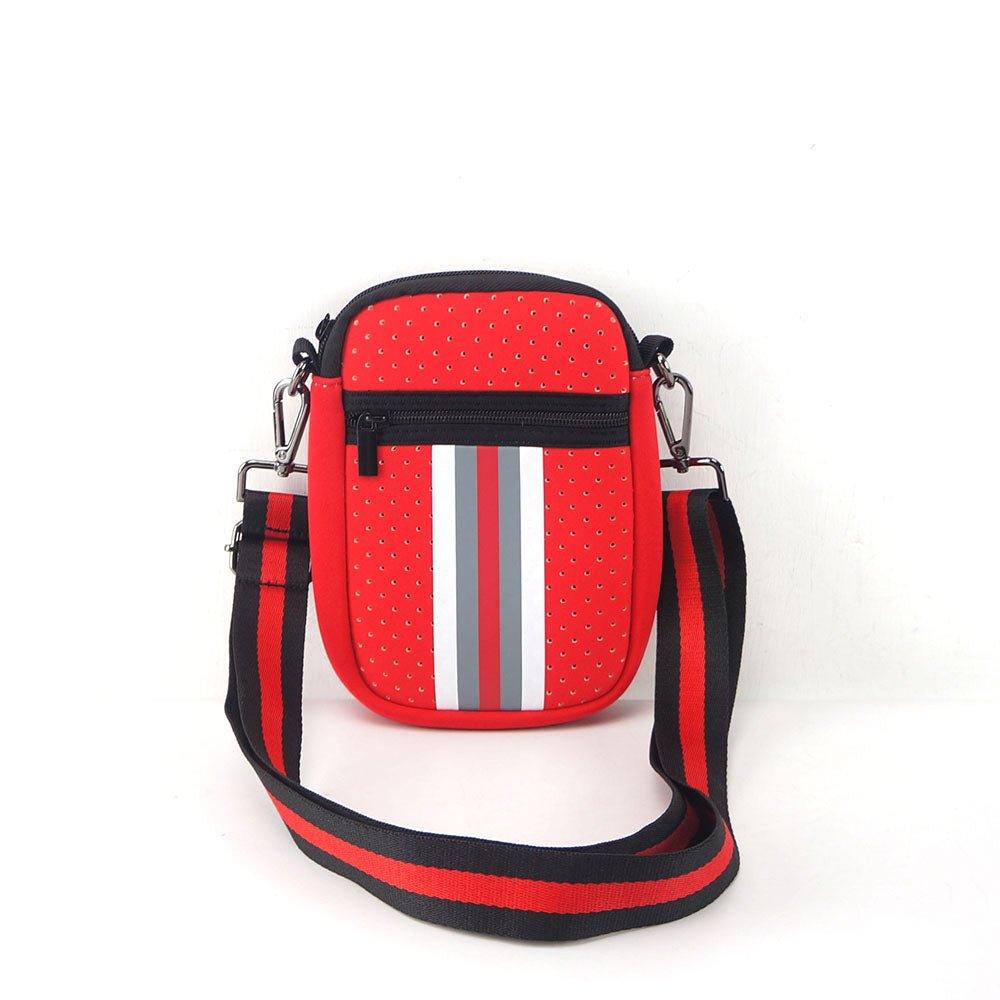 Neoprene Mini Crossbody Bag - Klazzi Fashion Boutique