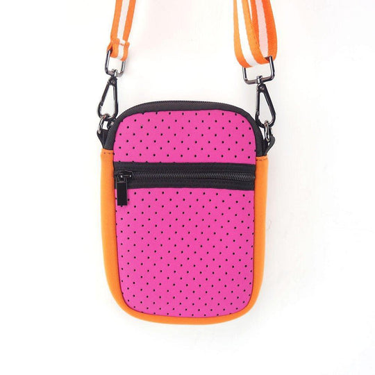 Neoprene Mini Crossbody Bag - Klazzi Fashion Boutique