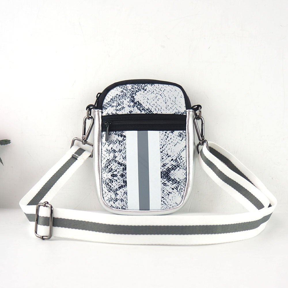 Neoprene Mini Crossbody Bag - Klazzi Fashion Boutique