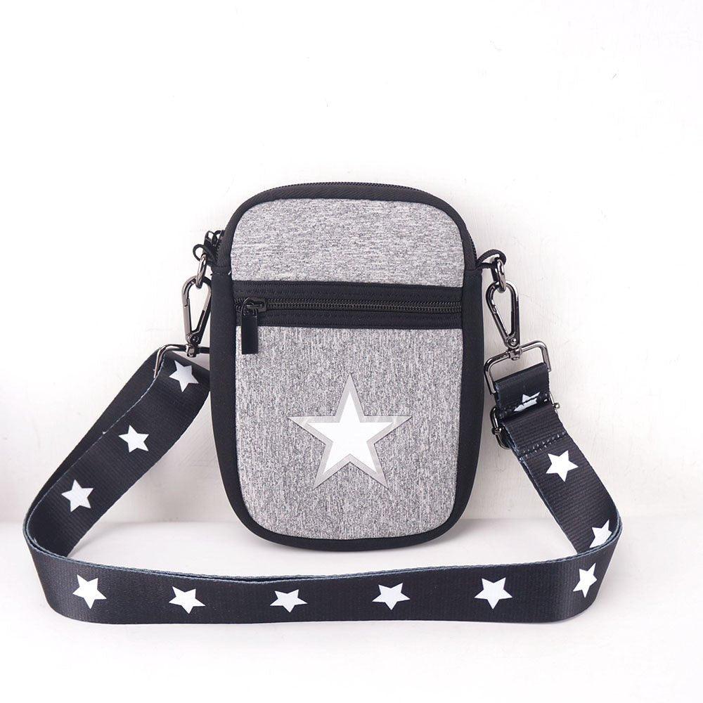 Neoprene Mini Crossbody Bag - Klazzi Fashion Boutique