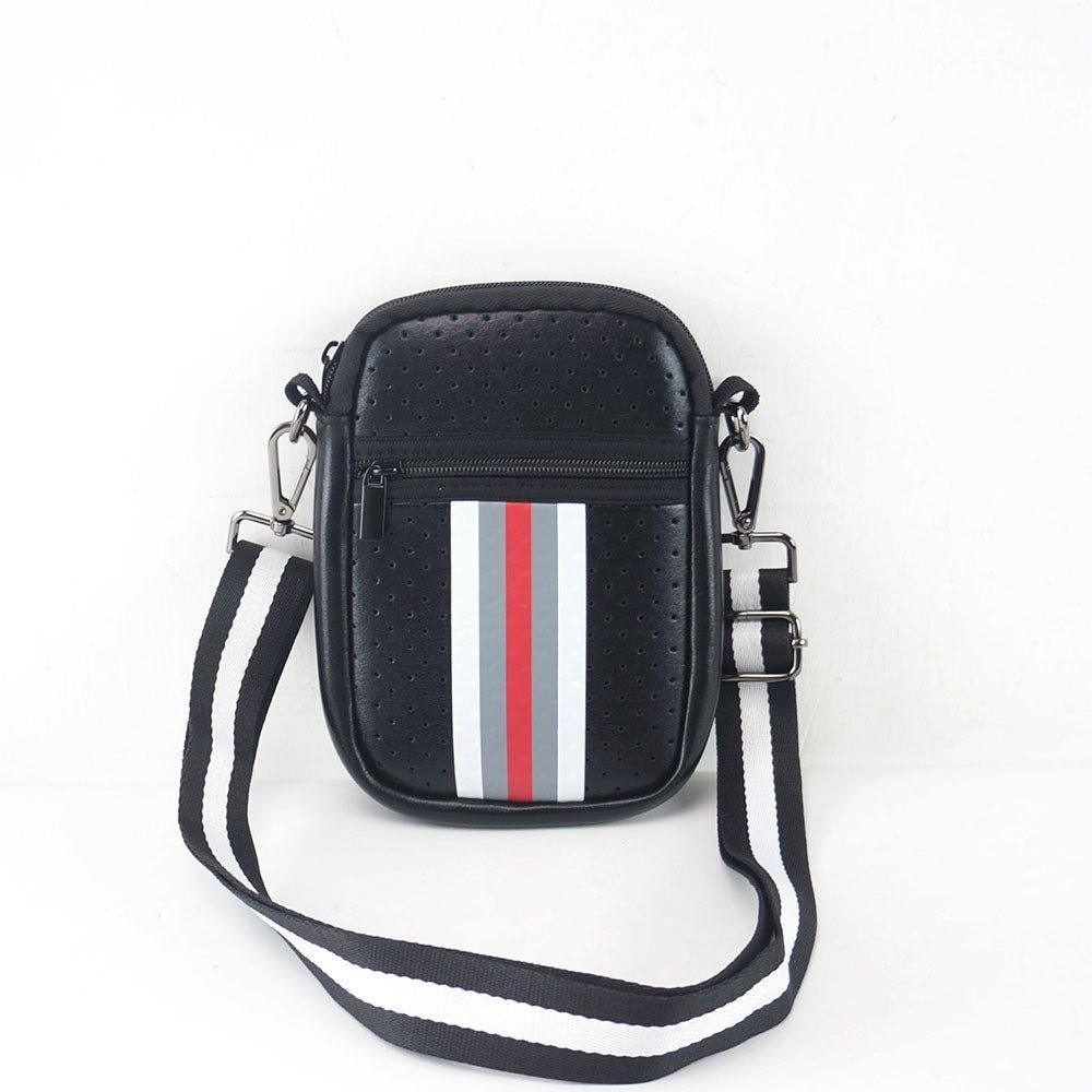 Neoprene Mini Crossbody Bag - Klazzi Fashion Boutique