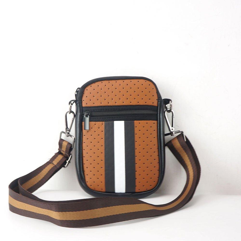 Neoprene Mini Crossbody Bag - Klazzi Fashion Boutique